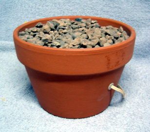 The impressive FLOWER POT base