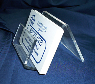 Put your Business-card Holder on your reception or desk.